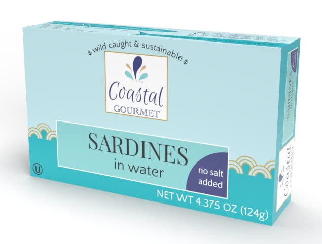 Coastal Gourmet Sardines in Water - No Salt