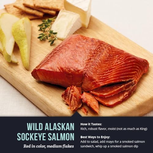 Wild Alaskan Smoked Salmon Trio - 18oz