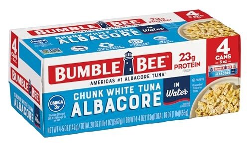 Bumble Bee Albacore Tuna in Water, 4-Pack