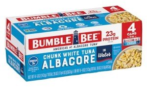Bumble Bee Albacore Tuna in Water, 4-Pack
