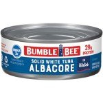 Bumble Bee Solid White Albacore Tuna, 5 Oz, 8 Cans