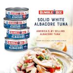 Bumble Bee Solid White Albacore Tuna, 5 Oz, 8 Cans
