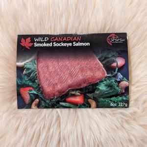 Canadian Smoked Sockeye Salmon Filet - Vancouver BC
