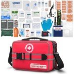 Premium 401-Piece First Aid Kit for Emergencies