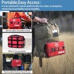 Premium 401-Piece First Aid Kit for Emergencies