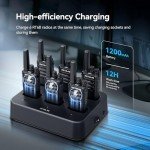 Retevis RT68 Walkie Talkies 6 Pack Rechargeable