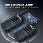 Retevis RT68 Walkie Talkies 6 Pack Rechargeable