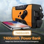 FosPower NOAA Emergency Weather Radio & Power Bank