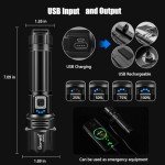 Goreit Rechargeable 20000 Lumen Flashlight