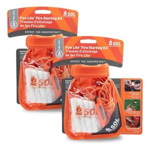 S.O.L. Survival Fire Lite Kit with Dry Bag
