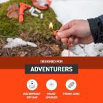 S.O.L. Survival Fire Lite Kit with Dry Bag