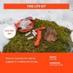 S.O.L. Survival Fire Lite Kit with Dry Bag
