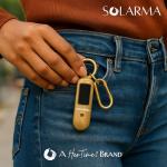 Solar Powered Personal Alarm for Women - Extra Loud