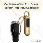 Solar Powered Personal Alarm for Women - Extra Loud