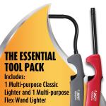 BIC Classic & Flex Wand Lighter Combo