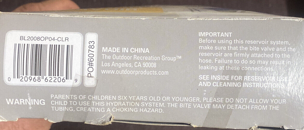 2-Liter Hydration Reservoir for Outdoor Adventures