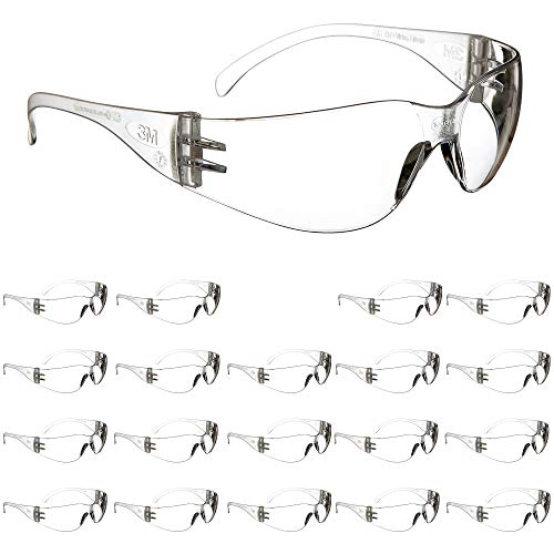 3M Virtua Safety Glasses, 20 Pair, Anti-Fog