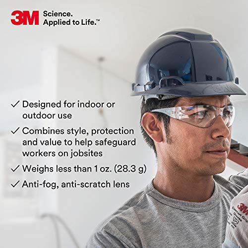 3M Virtua Safety Glasses, 20 Pair, Anti-Fog
