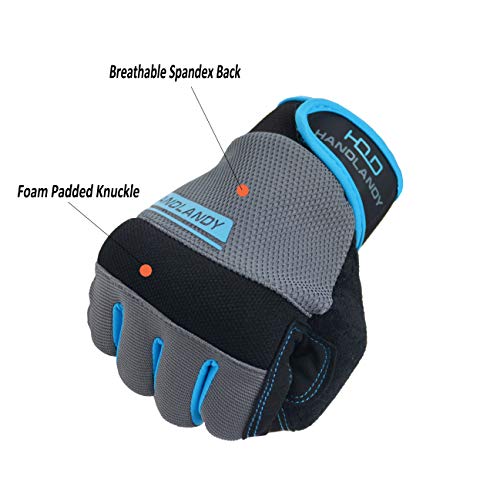 HANDLANDY Touchscreen Utility Work Gloves for All