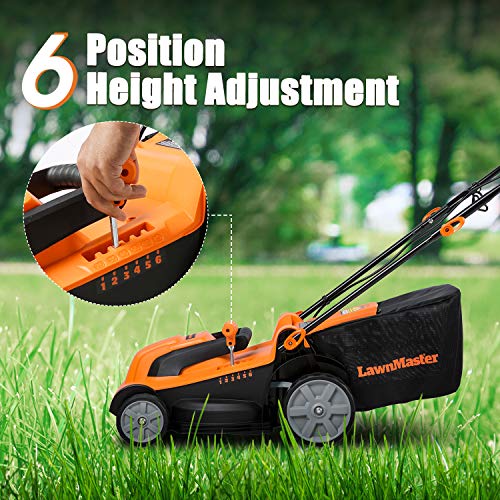LawnMaster 15-Inch 11AMP Electric Corded Mower