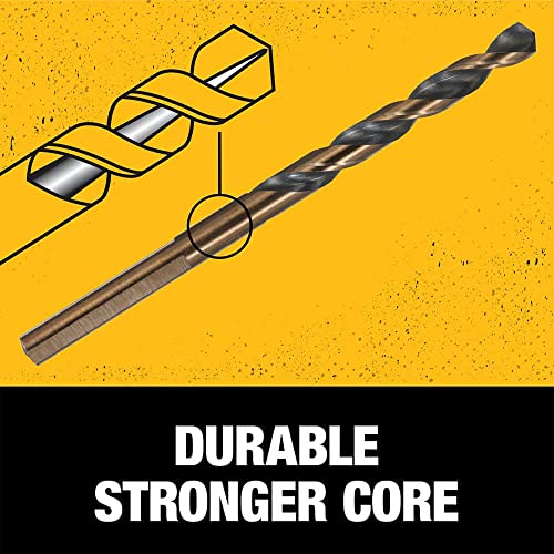 DEWALT 14-Piece Drill Bit Set, 135° Split Point