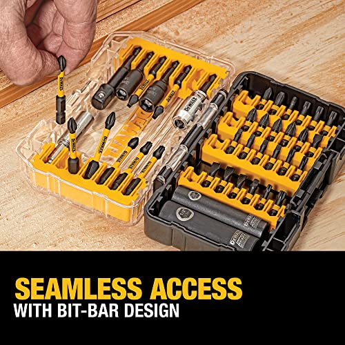 DEWALT FlexTorq Screwdriver Bit Set, 40-Piece