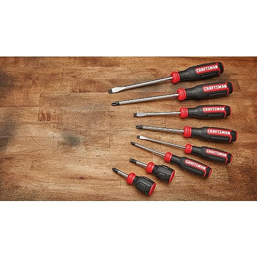 CRAFTSMAN Bi-Material Screwdriver Set, 8 Piece