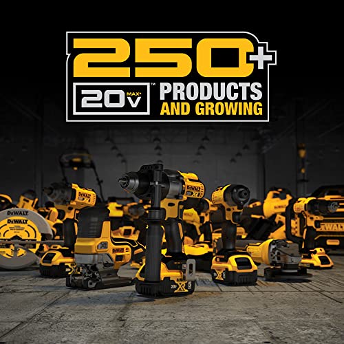 DEWALT 20V MAX Reciprocating Saw, Variable Speed, Black/Clear
