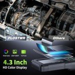 4.3" HD Endoscope Camera with LED Lights