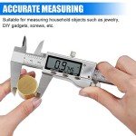 Stainless Steel Digital Caliper with LCD Screen