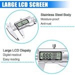 Stainless Steel Digital Caliper with LCD Screen