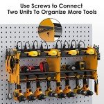 Modular Power Tool Organizer with Charging Station