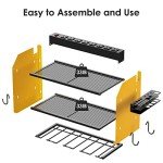 Modular Power Tool Organizer with Charging Station