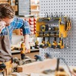 Modular Power Tool Organizer with Charging Station