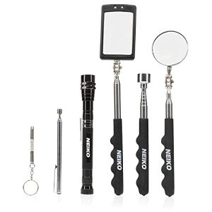 Neiko 6-Piece Magnetic Tool and Mirror Set