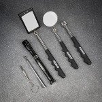 Neiko 6-Piece Magnetic Tool and Mirror Set