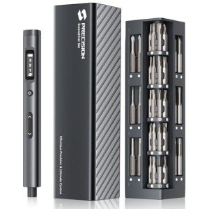 Mini Electric Screwdriver Set with 57 Magnetic Bits