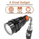 LED Magnetic Pickup Tool with Extendable Stick