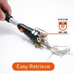 LED Magnetic Pickup Tool with Extendable Stick