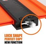 Saker 10-Inch Contour Gauge Profile Tool