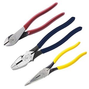 Klein Tools 3-Piece Pliers Tool Set 8-Inch