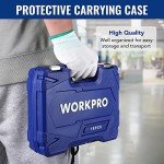 WORKPRO 18-Piece Drive Socket Accessory Set