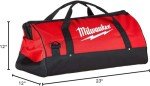 Milwaukee 23x12x12 Canvas Tool Bag with Strap