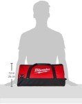 Milwaukee 23x12x12 Canvas Tool Bag with Strap