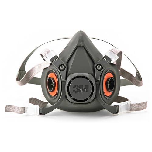 3M Half Facepiece Respirator 6200 for Diverse Tasks