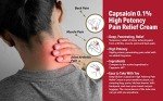 Capsaicin Pain Relief Cream – 3 Pack, Unscented