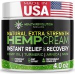 Maximum Strength Hemp Pain Cream with Arnica & Turmeric