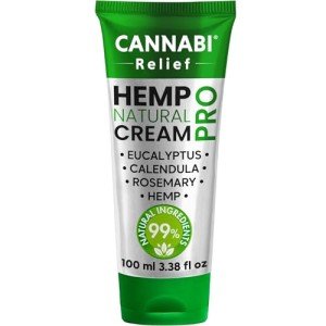 High Strength Cannabi Relief Hemp Cream 3.38 oz