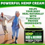 Hemp Pain Relief Cream with Turmeric & Arnica