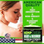 Hemp Pain Relief Cream with Turmeric & Arnica